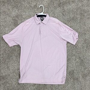 FootJoy Men's Light Pink Polo Shirt